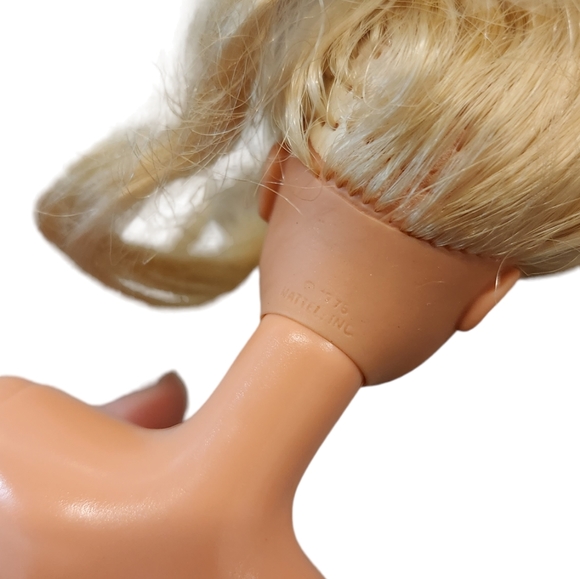 Vintage Mattel Barbie Head Mold 1979 Body Mold 1966 Doll China - Picture 3 of 4